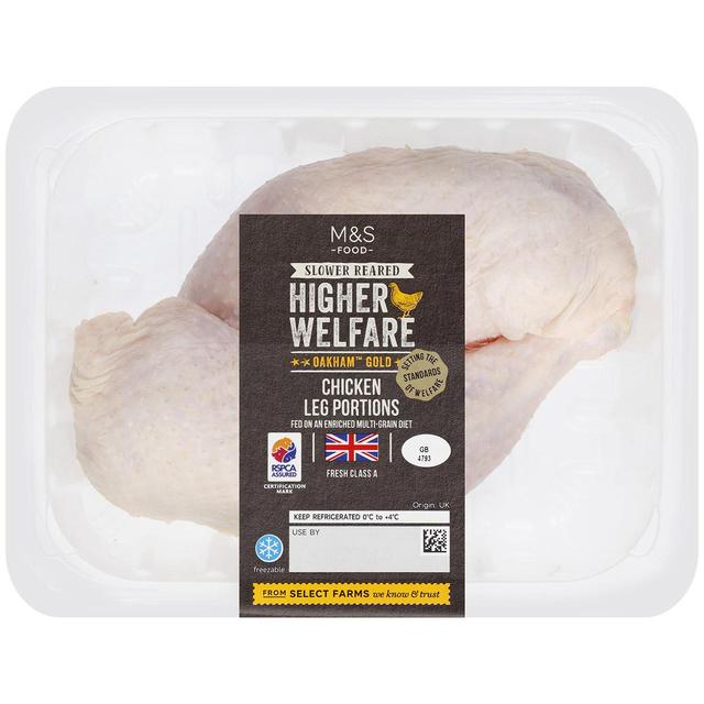 M&S Oakham Gold Chicken Leg Portions