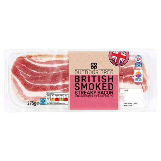 Co-op Smoked Streaky Bacon