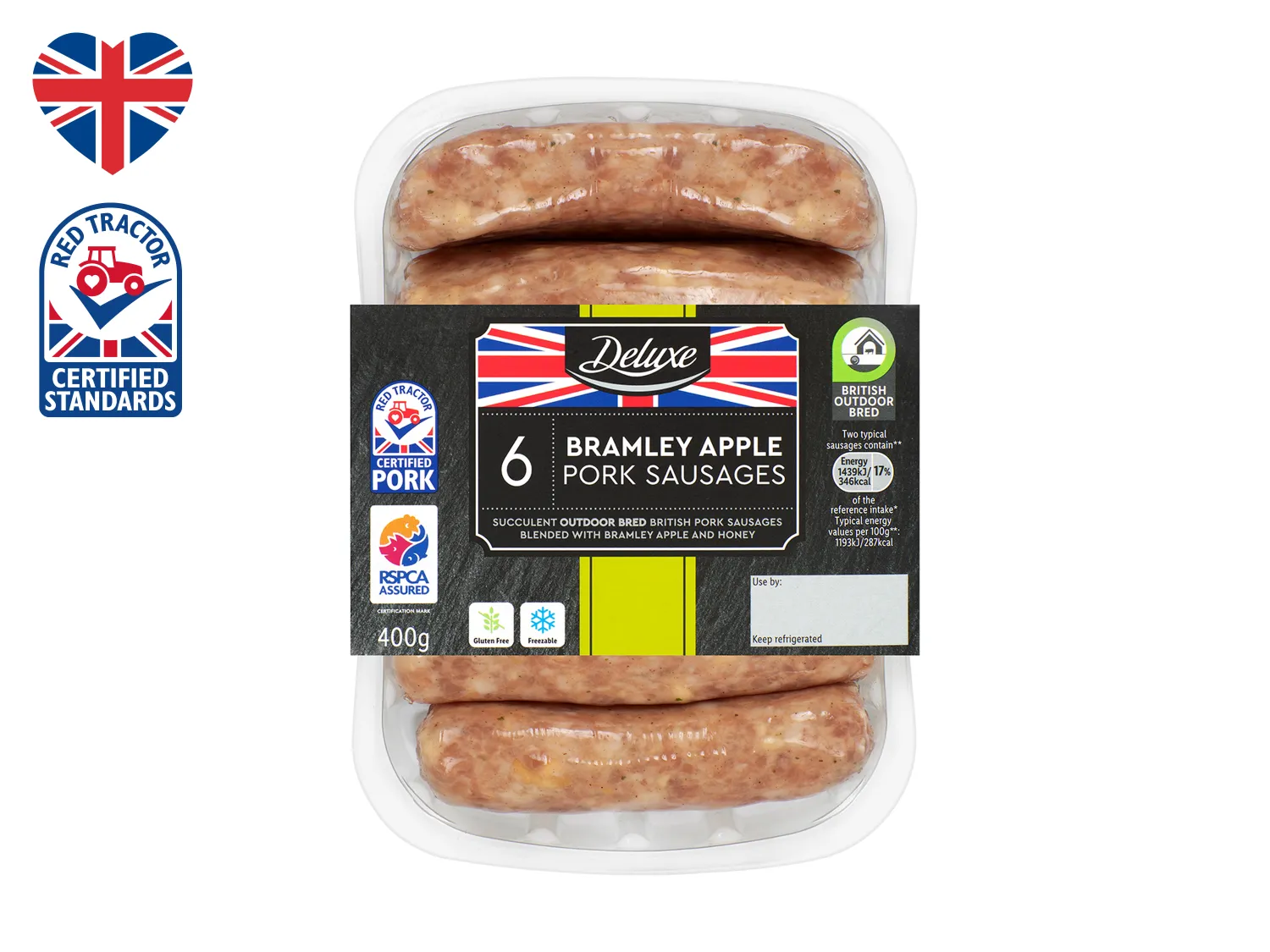 Delux Bramley Apply Port Sausages