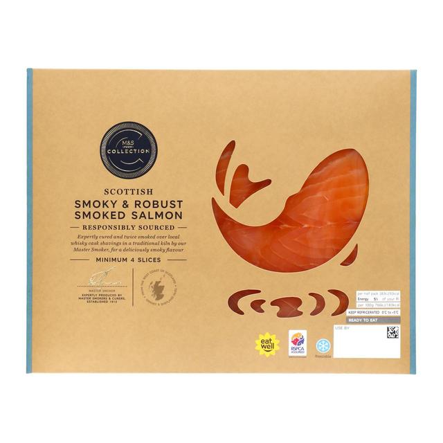 M&S Collection Scottish Smoky & Robust Smoked Salmon