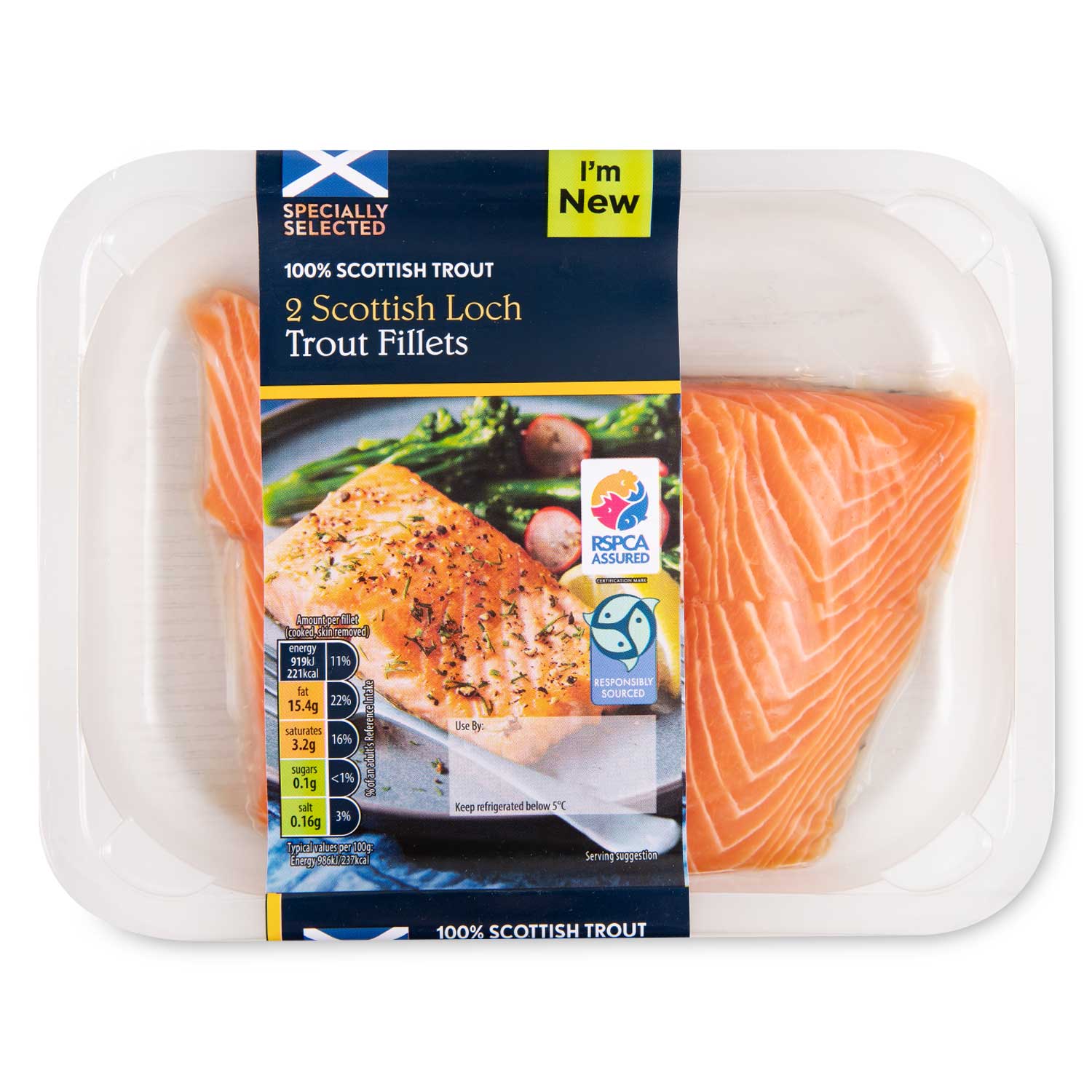 Specially Selected Scottish Loch Trout Fillets 240g/2 Pack
