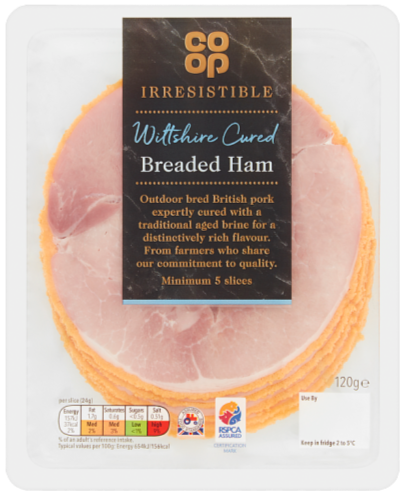 Co-op Irresistible Wiltshire Cured Breaded Ham