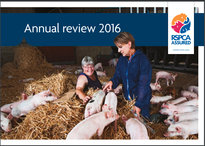 RSPCA Assured annual review 2016