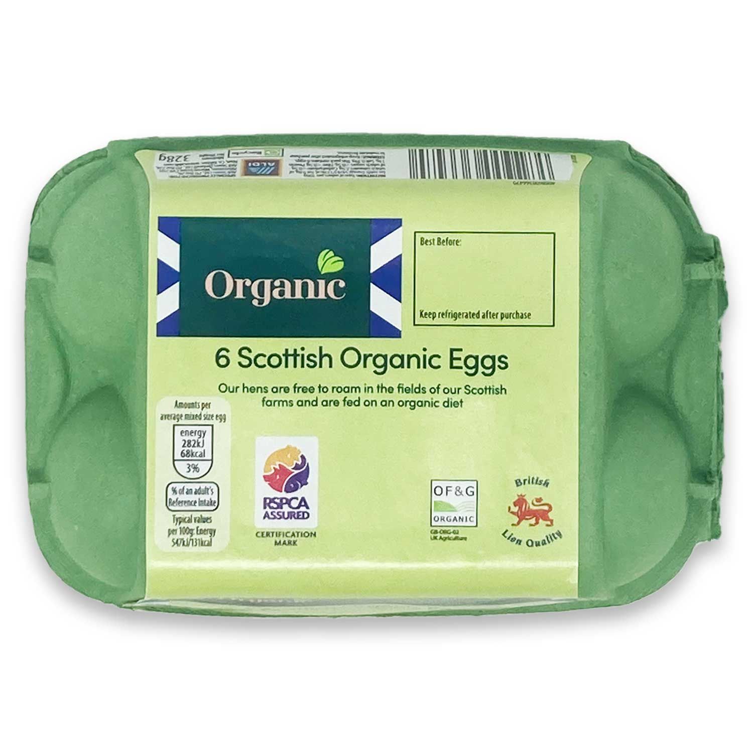 Organic Mixed Weight Scottish Eggs 6 Pack