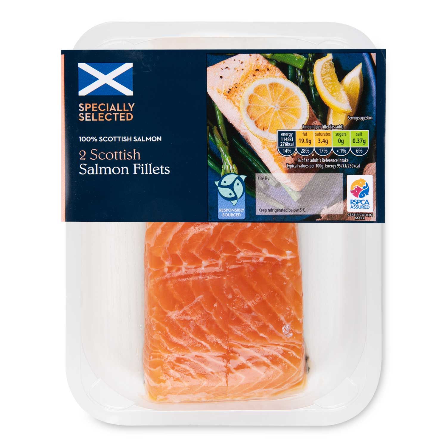 Specially Selected Scottish Salmon Fillets 240g/2 Pack